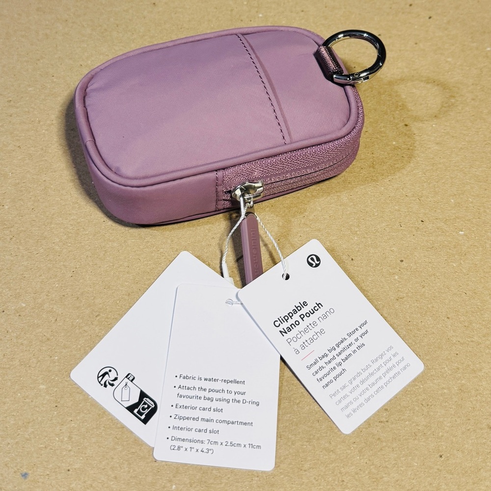 Lululemon Clippable Nano Pouch (A3) - Picture 3 of 9